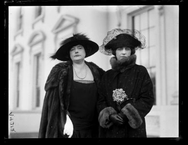 White House visitors. Washington, D.C. LCCN2016891306