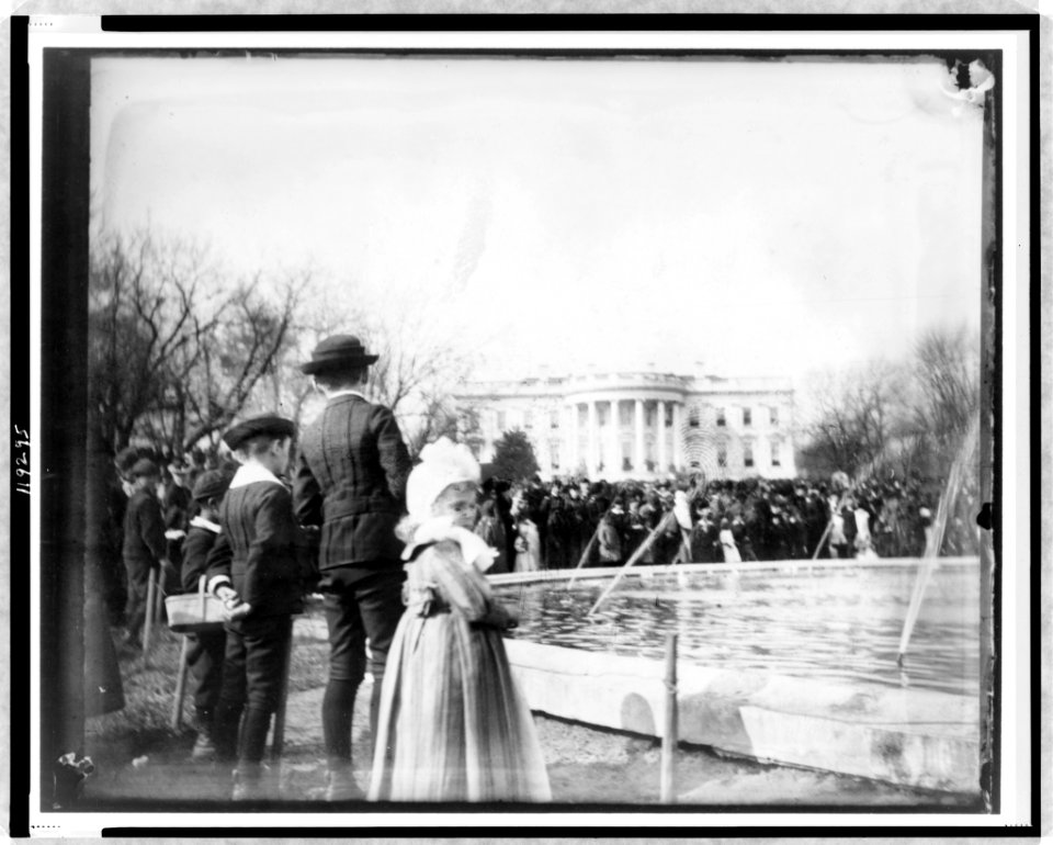 White House, 1889-Easter Monday LCCN97517524