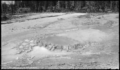 White Velvet Spring, Shoshone basin. Yellowstone National Park. - NARA - 517227