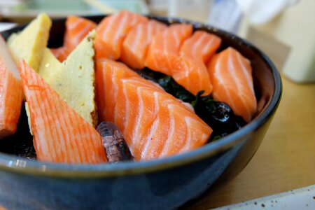 Fish food sushi photo
