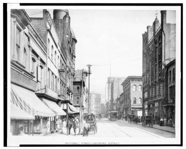 Whitehall Street - shopping district LCCN2004676665