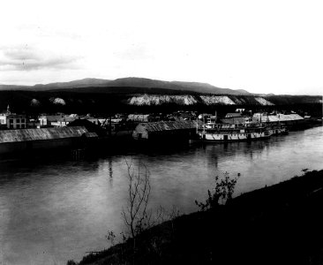 Whitehorse, Yukon Territory, from across the Yukon River (CURTIS 79)