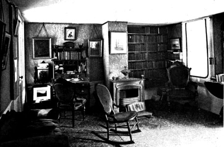 Whittier's study photo