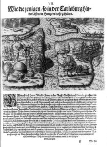 Wie de jenigen so in der Carlsburg hinderlassen in Hungersnoht gehhalten LCCN2006687183
