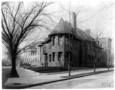 Whittemore House, Washington, D.C.- exterior showing corner LCCN2001698319