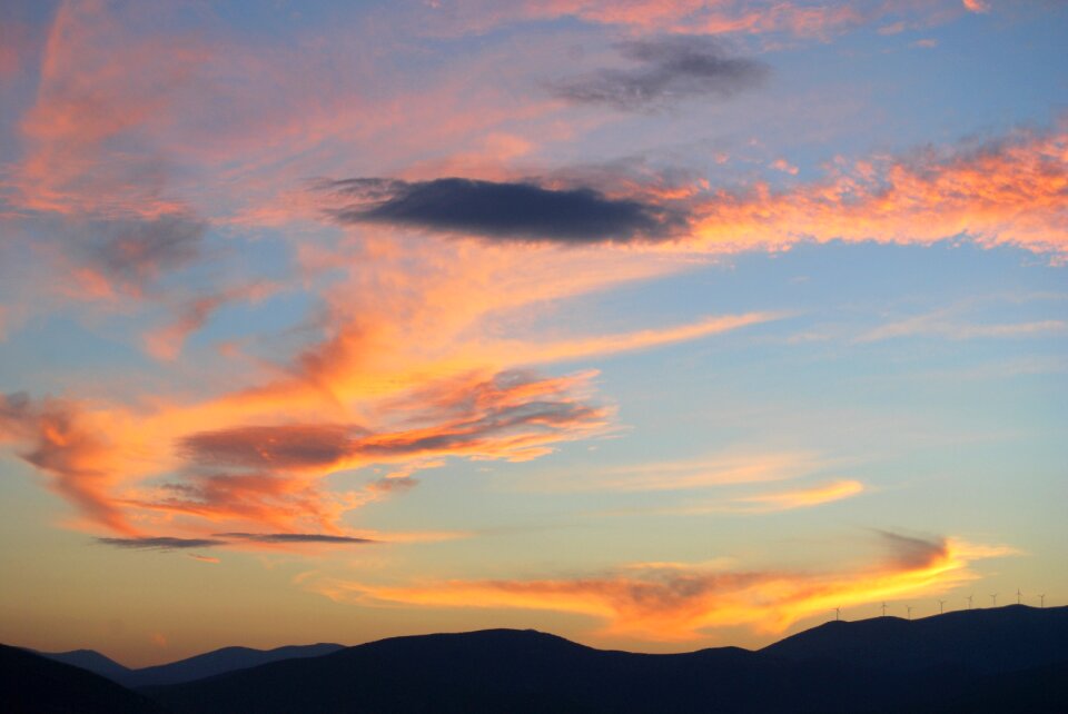 Blue twilight dusk