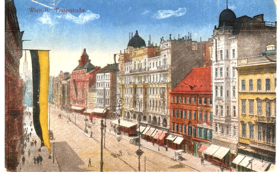 Wien II. Praterstrasse - 1917 (1)