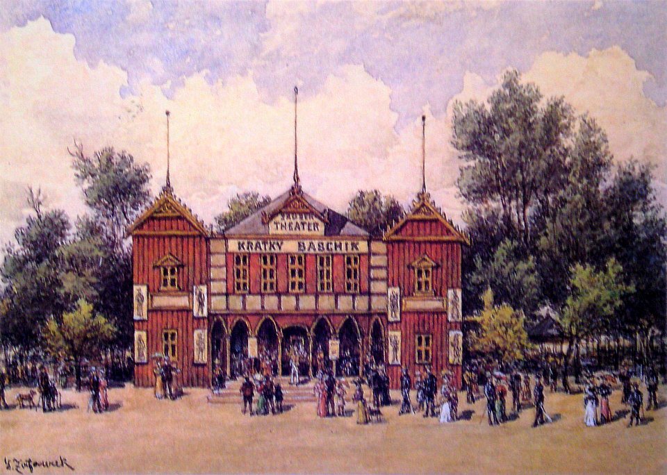 Wien Prater 20080807 038 Kratky-Baschik-Zaubertheater Vienna