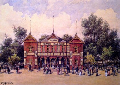 Wien Prater 20080807 038 Kratky-Baschik-Zaubertheater Vienna