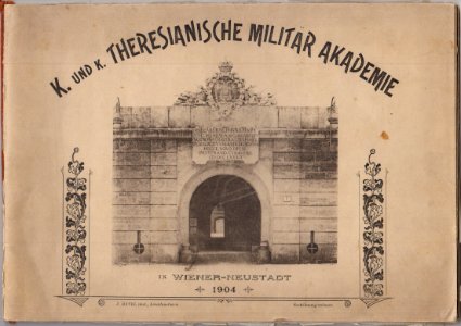 Wiener Neustadt, Theresianische Militärakademie (J David, 1904) - 1 photo