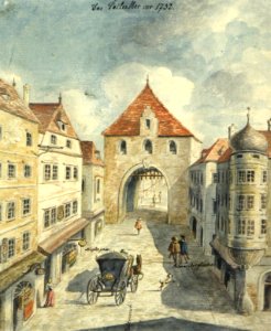 Wien Peilertor vor 1732