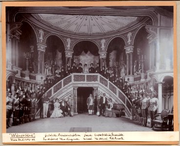 Wienerblod, Vasateatern 1902. Föreställningsbild - SMV - H11 065