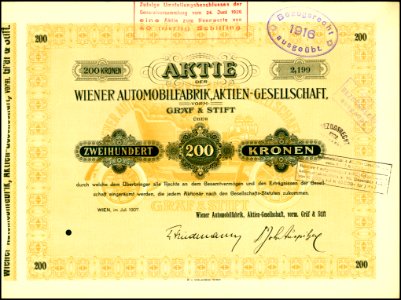 Wiener Automobilfabrik 1907