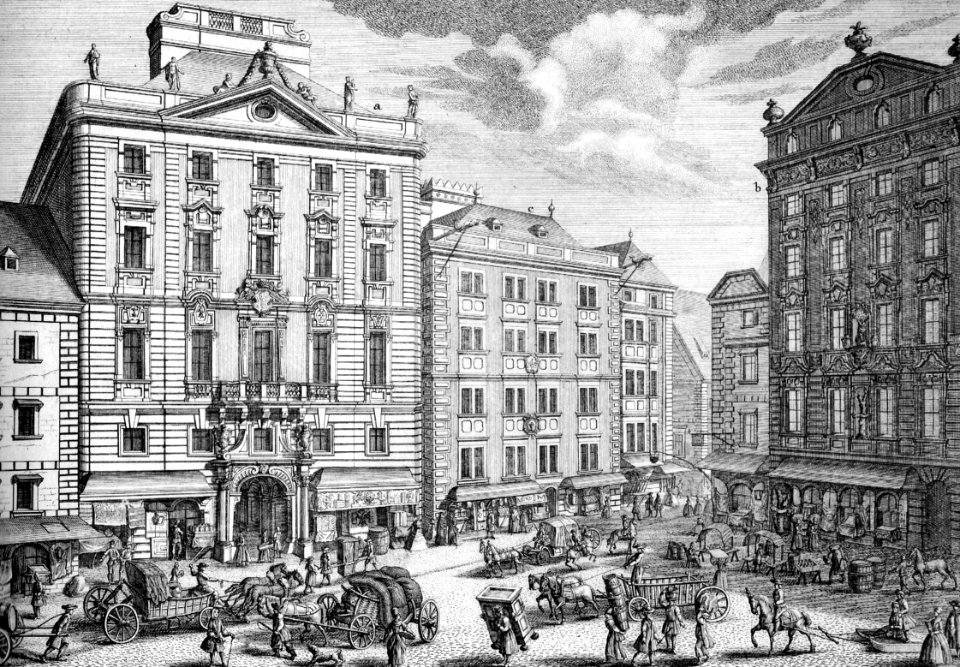 Wien Schmidlinsches Haus 1733