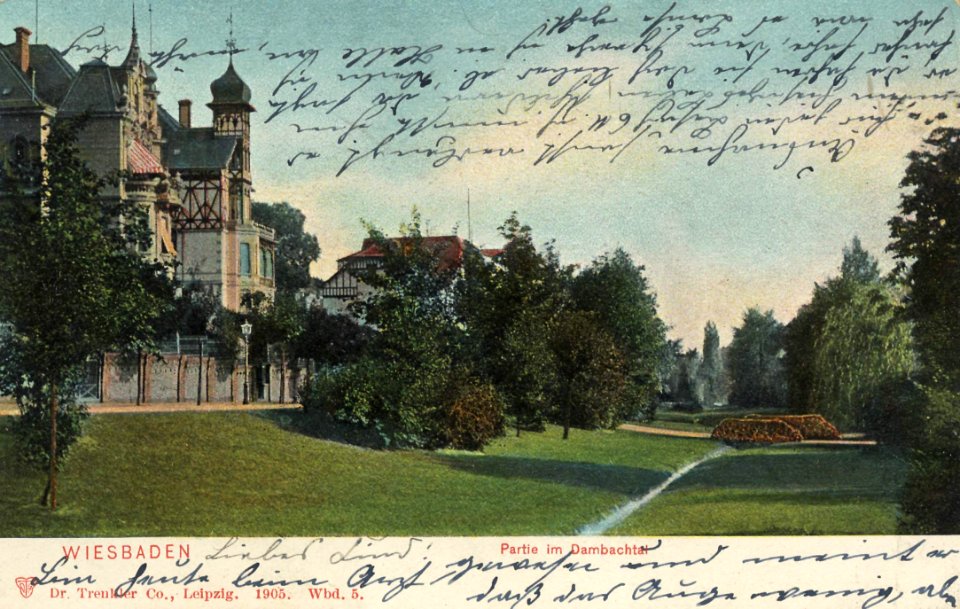 Wiesbaden, Hessen - Dambachtal (Zeno Ansichtskarten)