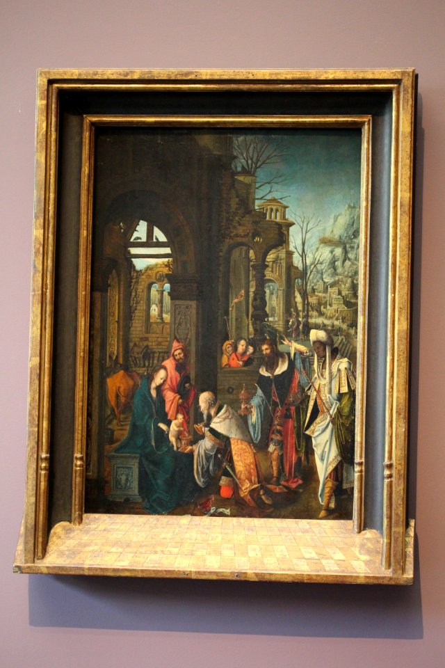 Wiki Loves Art - Gent - Museum voor Schone Kunsten - De aanbidding door de Wijzen (Q21675345)
