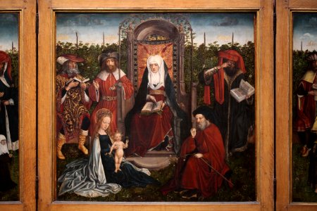 Wiki Loves Art - Gent - Museum voor Schone Kunsten - De familie van de heilige Anna (Q21680482) - midden