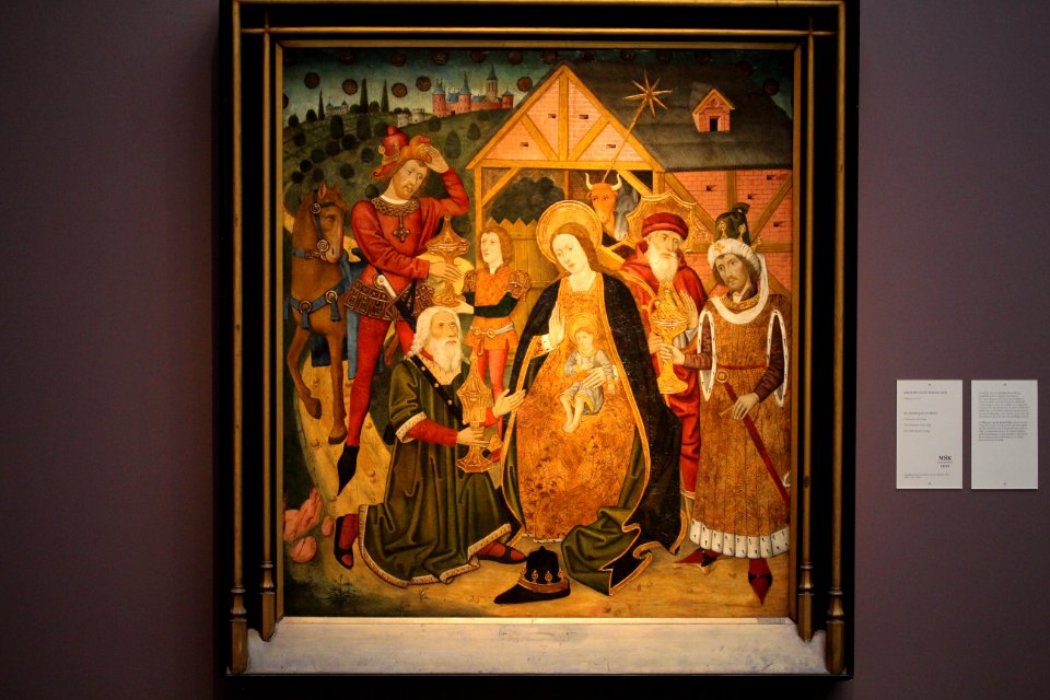 Wiki Loves Art - Gent - Museum voor Schone Kunsten - De aanbidding door de wijzen (Q21674487) (1)