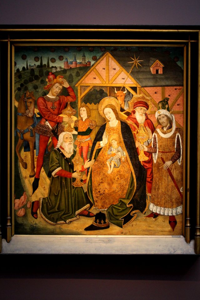 Wiki Loves Art - Gent - Museum voor Schone Kunsten - De aanbidding door de wijzen (Q21674487) (2)