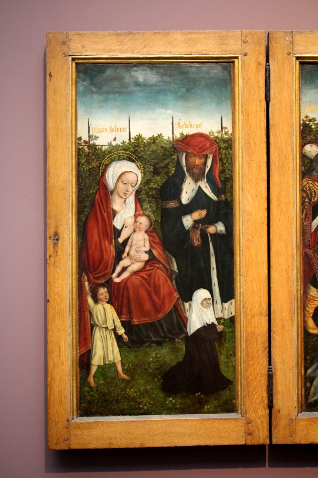Wiki Loves Art - Gent - Museum voor Schone Kunsten - De familie van de heilige Anna (Q21680482) - links