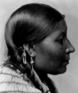 Wife of American Horse, Dakota Sioux, by Gertrude Käsebier, ca. 1900 (cropped)