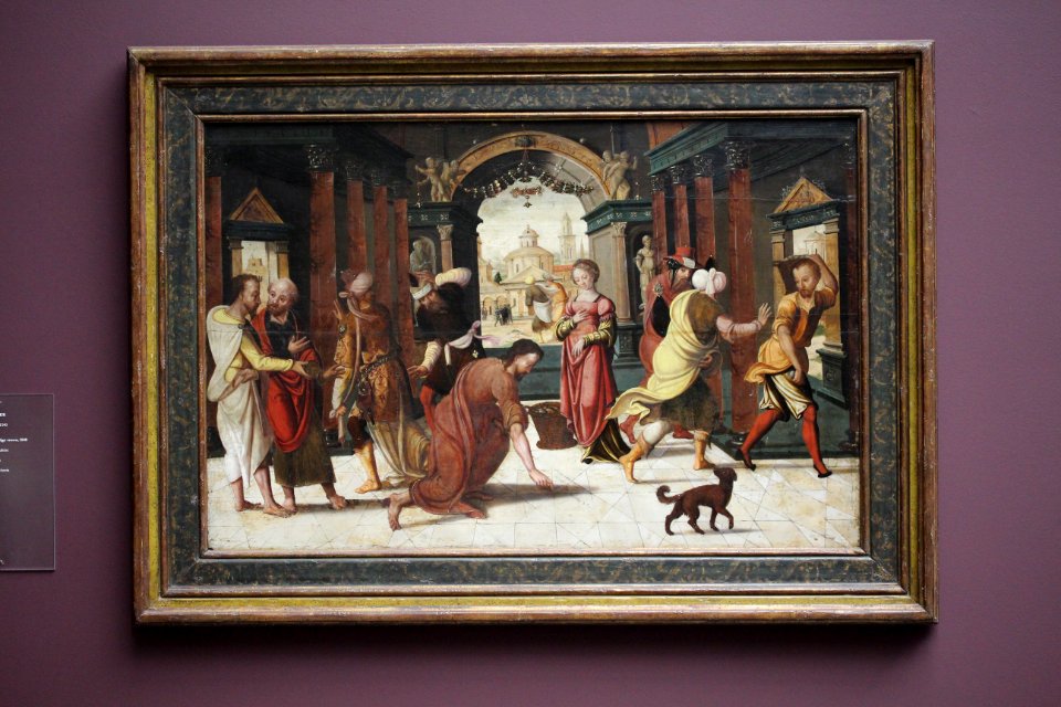 Wiki Loves Art - Gent - Museum voor Schone Kunsten - Christus en de overspelige vrouw (Q21680487)