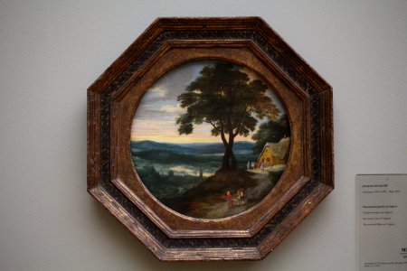 Wiki Loves Art - Gent - Museum voor Schone Kunsten - Panoramisch gezicht op Avignon (Q21679398)