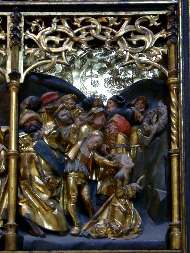 Wikimania 2014 - Victoria and Albert Museum - Altarpiece - Saint Margaret - Detail221128