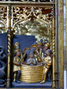 Wikimania 2014 - Victoria and Albert Museum - Altarpiece - Saint Margaret - Detail221122