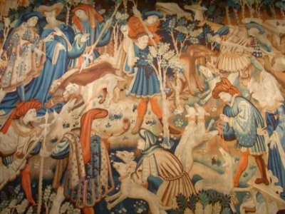 Wikimania 2014 - Victoria and Albert Museum - Hardwick Hall Tapestry - Detail221061