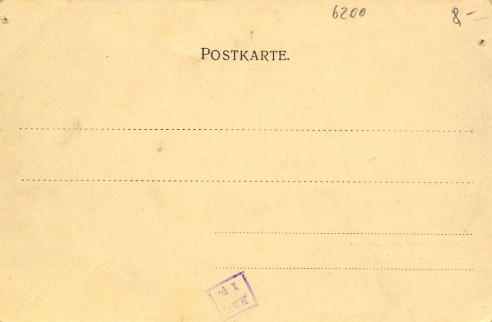 Wiesbaden, Hessen - Wilhelmstraße mit Promenade (back) (Zeno Ansichtskarten)
