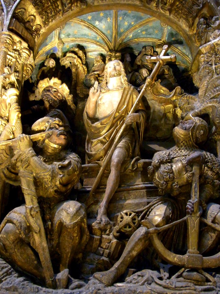 Wikimania 2014 - Victoria and Albert Museum - Altarpiece - Troyes - Right - Detail221158
