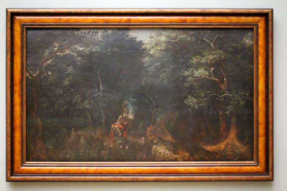 Wiki Loves Art - Gent - Museum voor Schone Kunsten - Boslandschap met de heilige Hiëronymus (Q21680155)