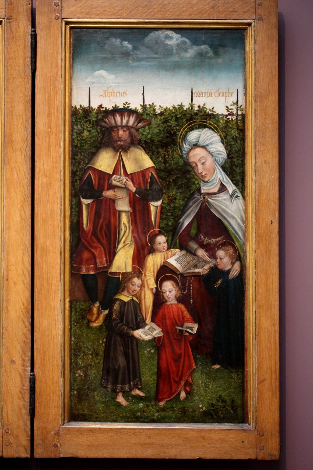 Wiki Loves Art - Gent - Museum voor Schone Kunsten - De familie van de heilige Anna (Q21680482) - rechts