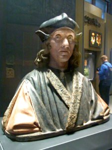 Wikimania 2014 - Victoria and Albert Museum - Bust of Henry VII222166