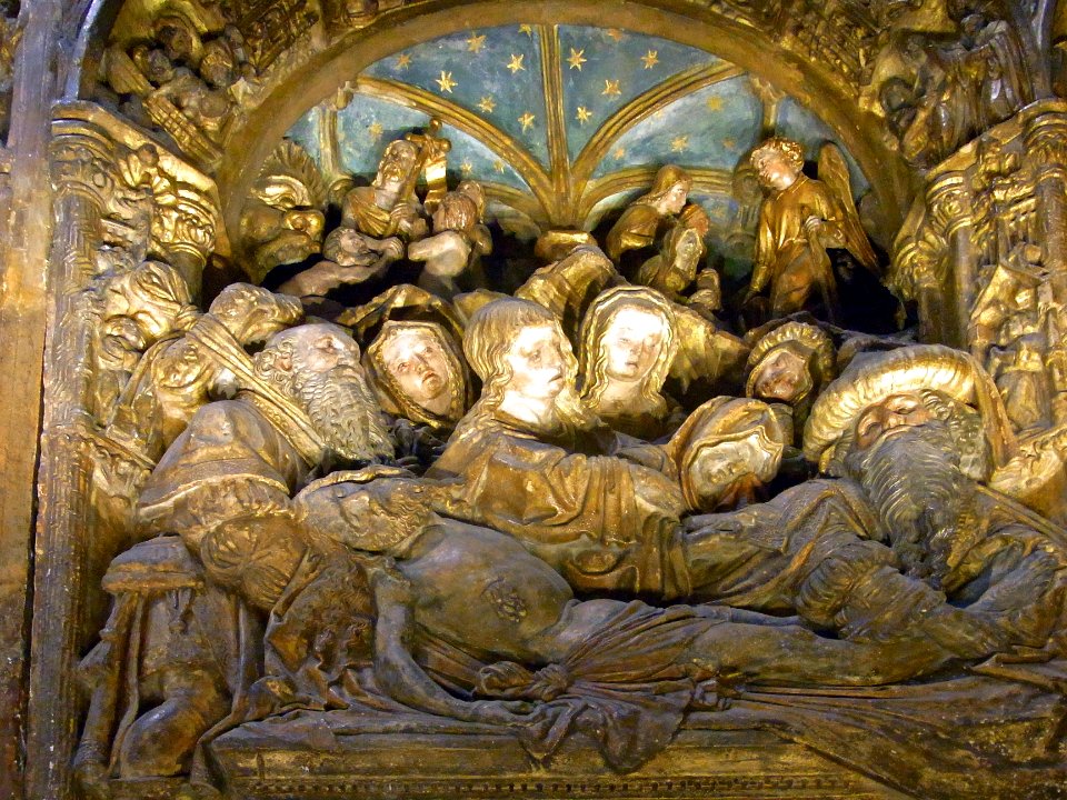 Wikimania 2014 - Victoria and Albert Museum - Altarpiece - Troyes - Right - Detail221161