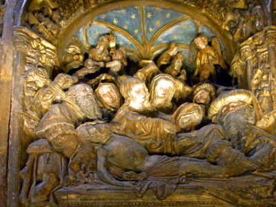 Wikimania 2014 - Victoria and Albert Museum - Altarpiece - Troyes - Right - Detail221161