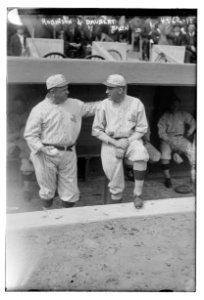Wilbert Robinson & Jake Daubert, Brooklyn NL (baseball) LCCN2014706846