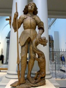 Wikimania 2014 - Victoria and Albert Museum - Saint George - Ulm221084