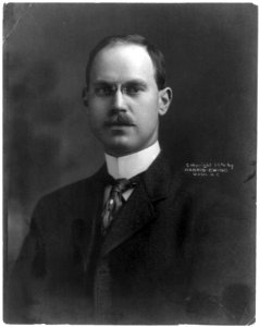 Wilbur John Carr, 1870-1942, head and shoulders portrait, facing slightly left. Chief Clerk of State Dept.; head of Consular Service LCCN2005691991