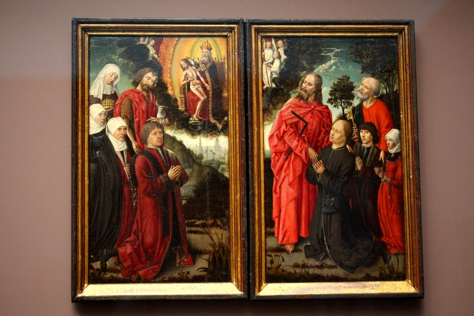 Wiki Loves Art - Gent - Museum voor Schone Kunsten - De Heilige Drievuldigheid met schenkers en heiligen (Q26476012)