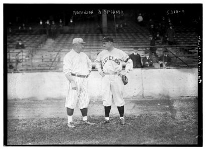 Wilbert Robinson, Brooklyn NL, & Tris Speaker, Cleveland AL (baseball) LCCN2014711590 photo