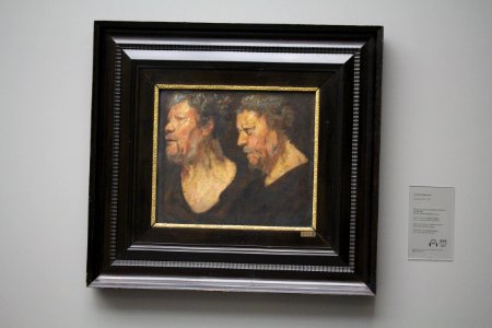 Wiki Loves Art - Gent - Museum voor Schone Kunsten - Studies van de kop van Abraham Grapheus (Q21674383) photo