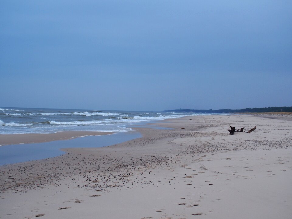 Beach landscapes wind photo