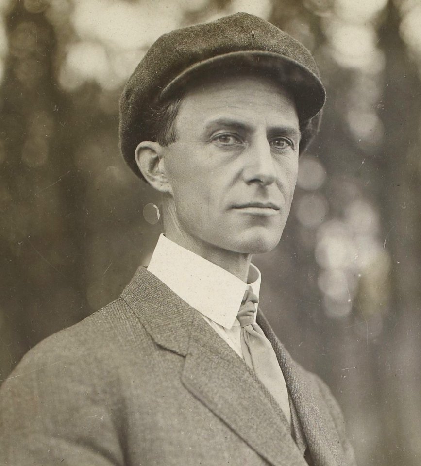 Wilbur Wright en août 1908