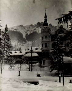 Wildbad Innichen. 21.Gebirgsbrigade - Kommando. (Oberst Mändl). (BildID 15578690)