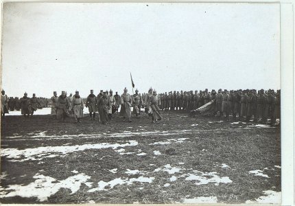 Wilhelm II. an der Front beim Honved Infanterieregiment 22 (BildID 15438789)