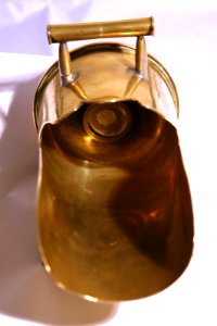Wilfred Pinkney's trench art sugar scuttle, item 1