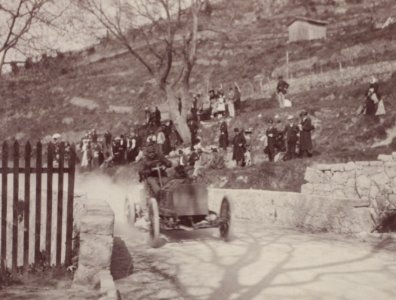 Wilhelm Werner à la quinzaine de Nice 1903 (Mercedes)