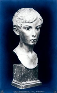 Wilhelm Wandschneider Büste Knabe Saake